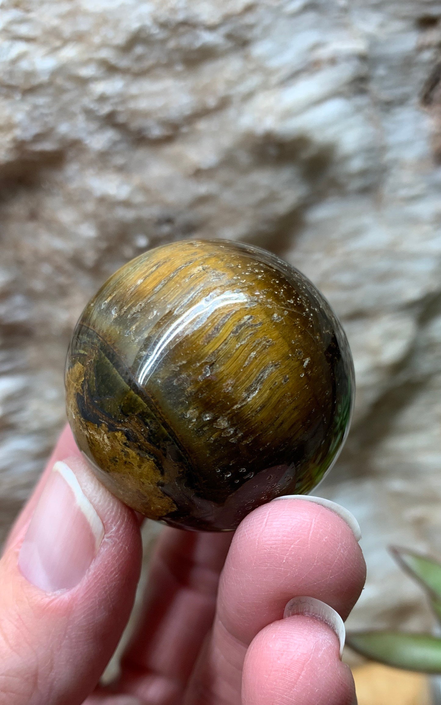 Tigers Eye Sphere        SPH-0245