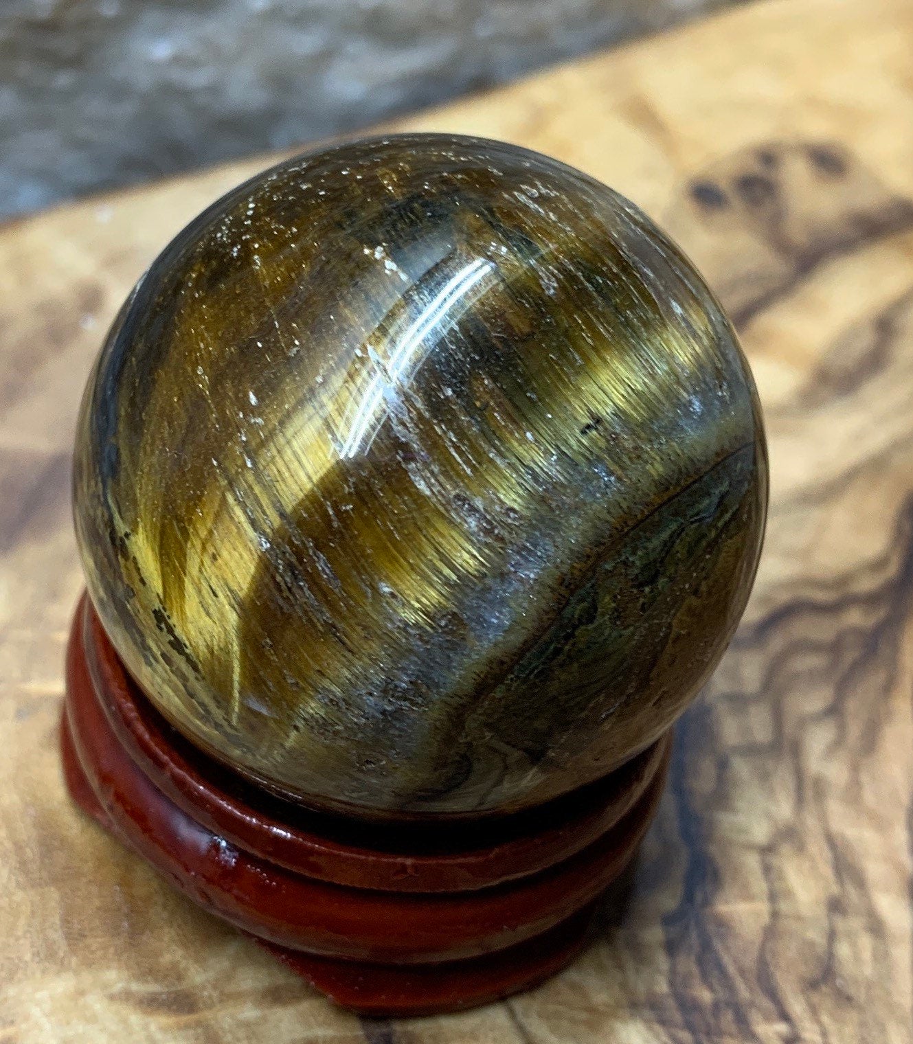 Tigers Eye Sphere        SPH-0245