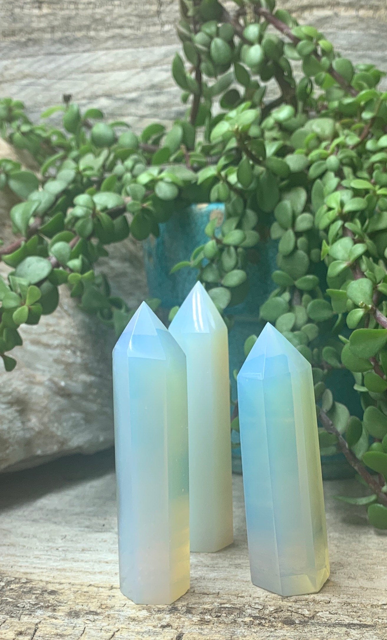 Opalite Obelisk  (Approx. 3-3 1/2”) 0038