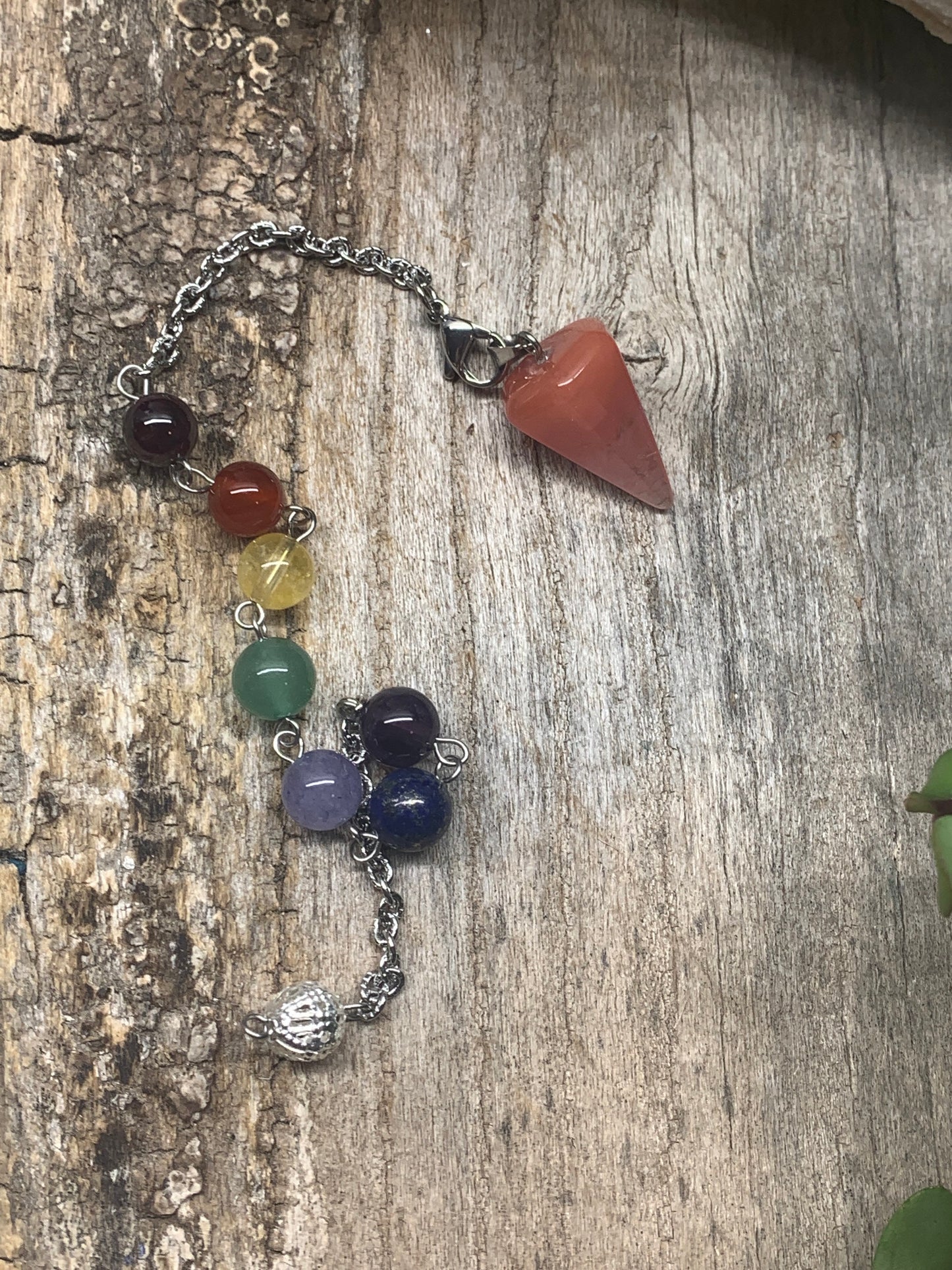 Cherry Quartz Pendulum PND-0050