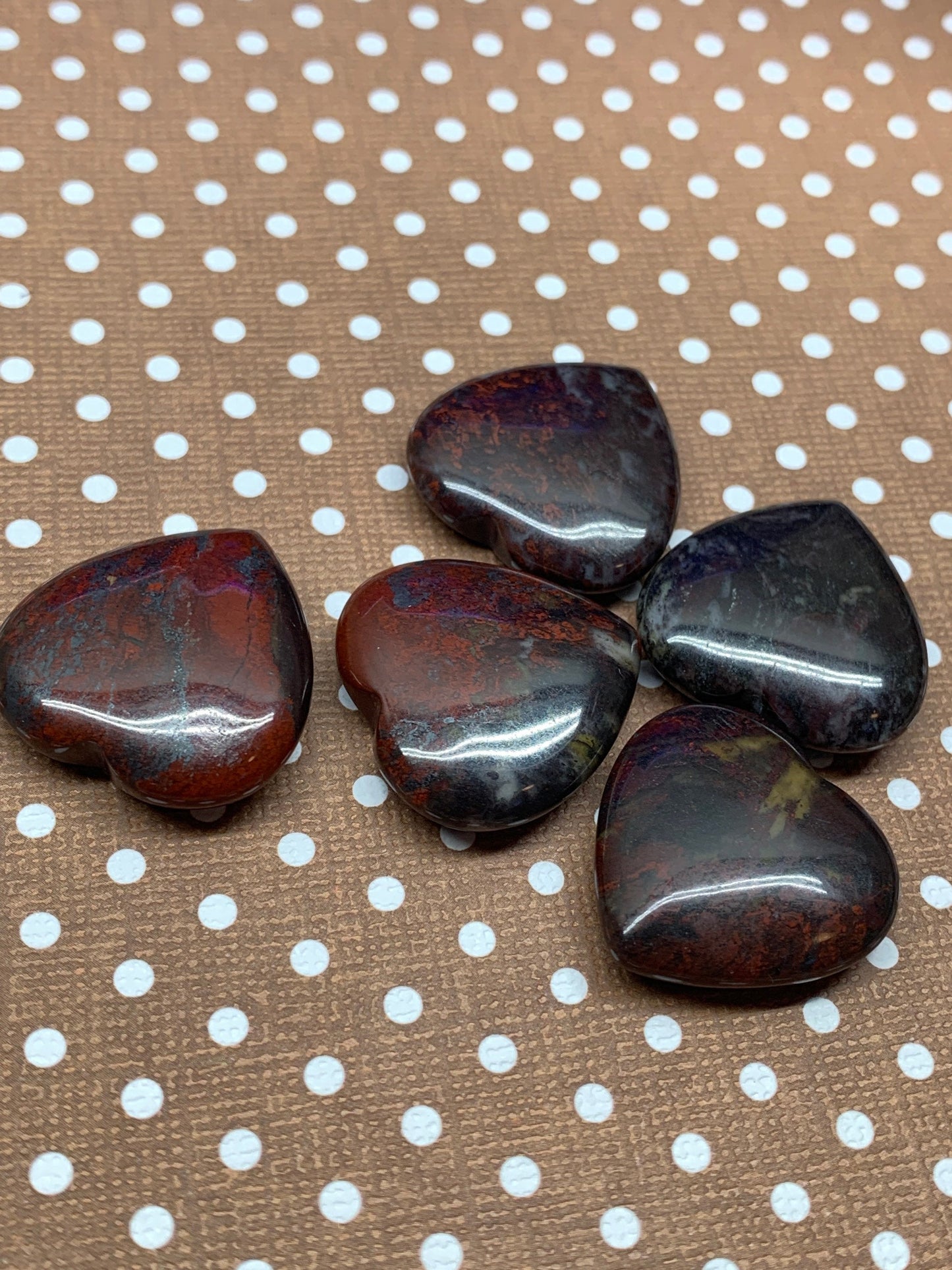 Brecciated Jasper Heart 25mm 0554