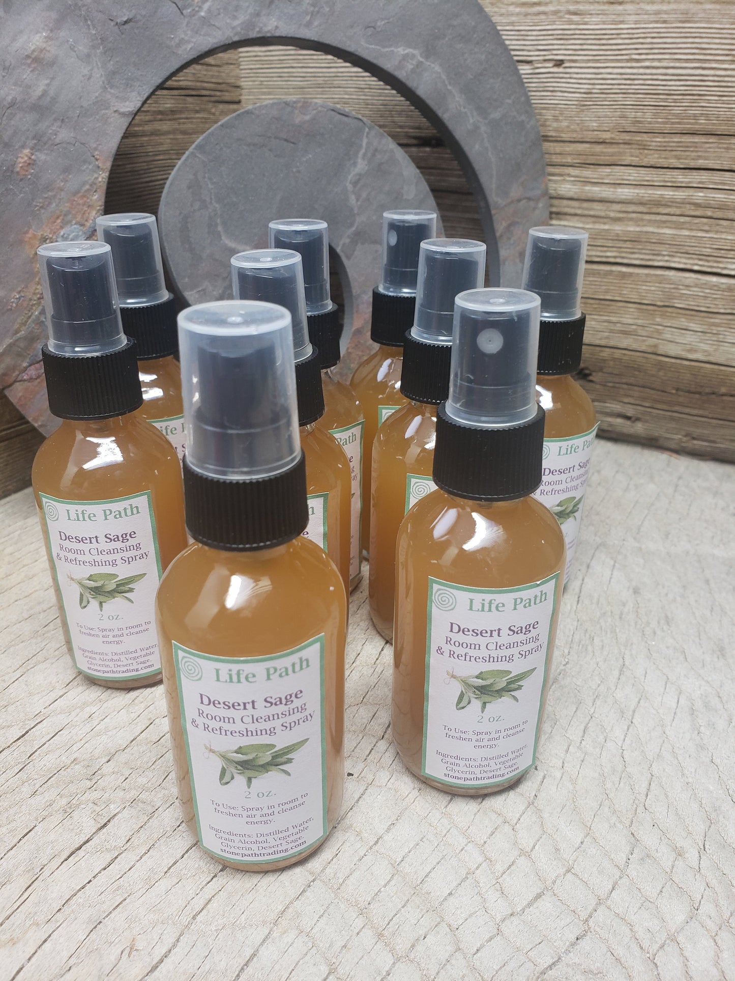 2 oz. Desert Sage Room Refreshing Spray, Wildcrafted, handmade BAH-0005-A