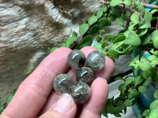 Chlorite Quartz Crystal Sphere (Approx. 3/8" - 1/2") 1453