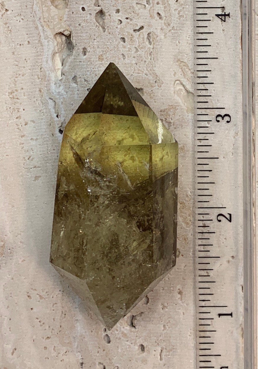 Natural Citrine Double Terminated  WND-0151