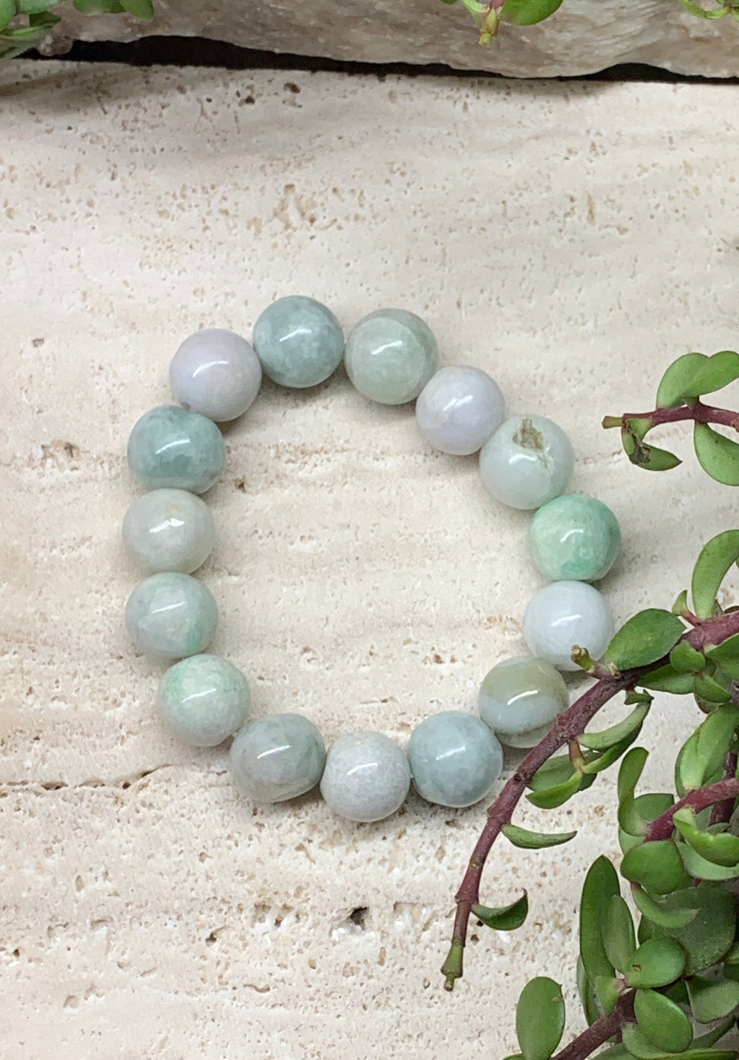 Jade Bracelet 12 mm BRC-0123