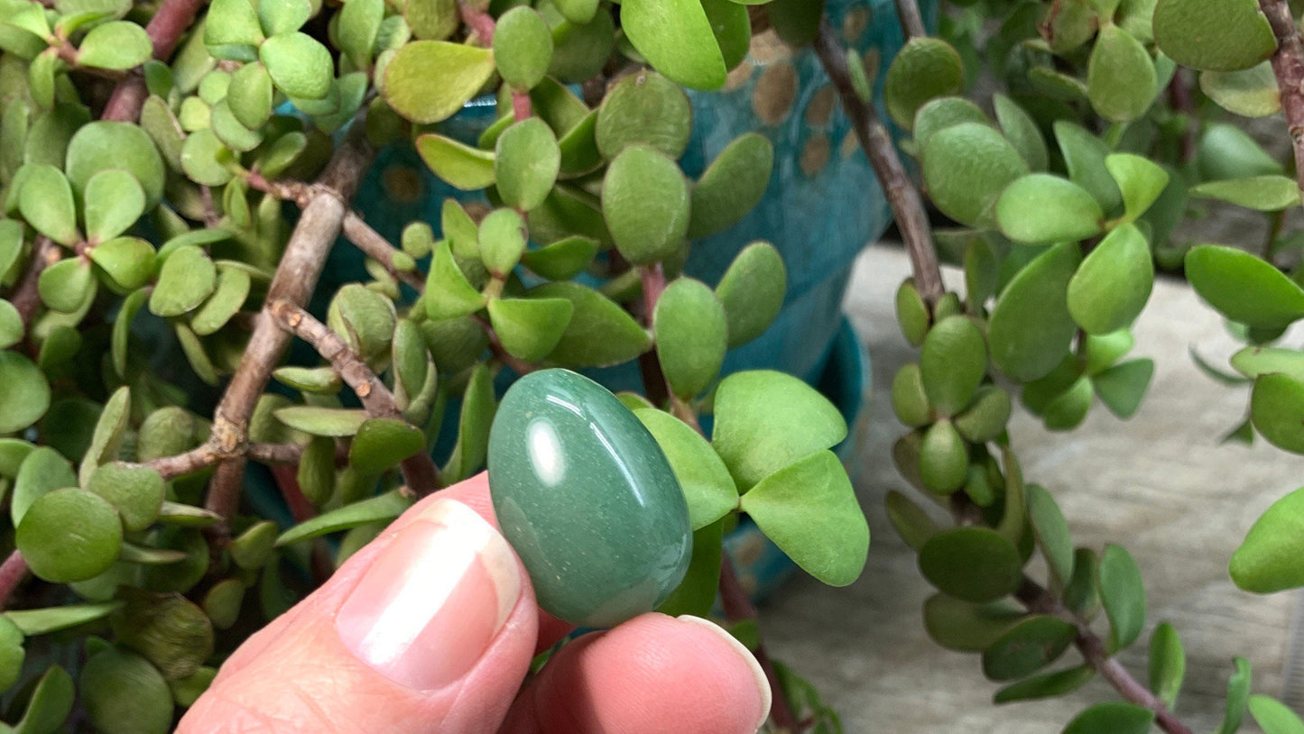 Green Aventurine Egg 3/4” 0432