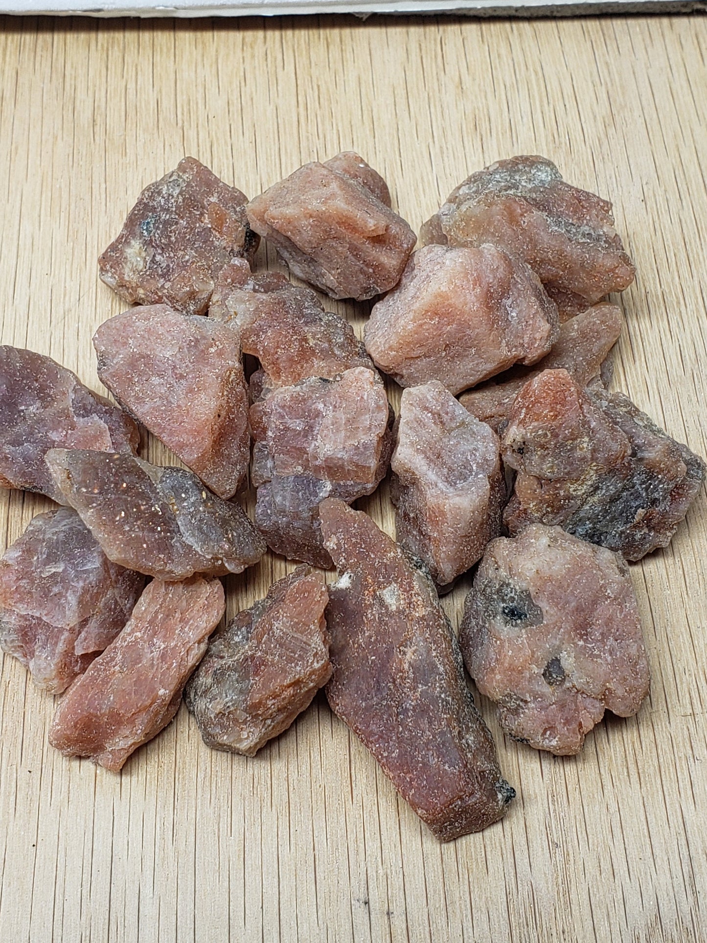 Sunstone raw chunk, Beautiful Flash, Happiness Stone 0155