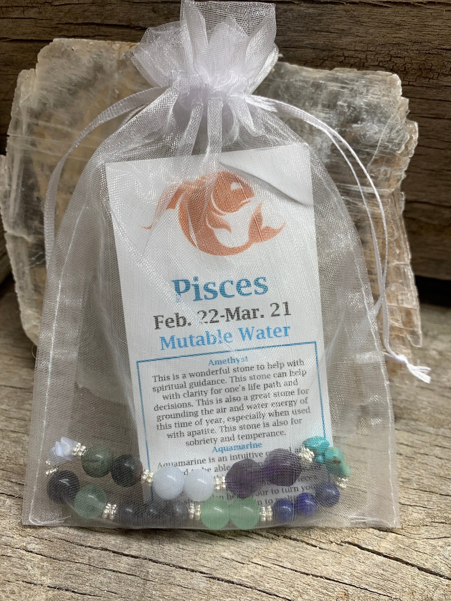 Pisces Zodiac Bracelet BRC-0142