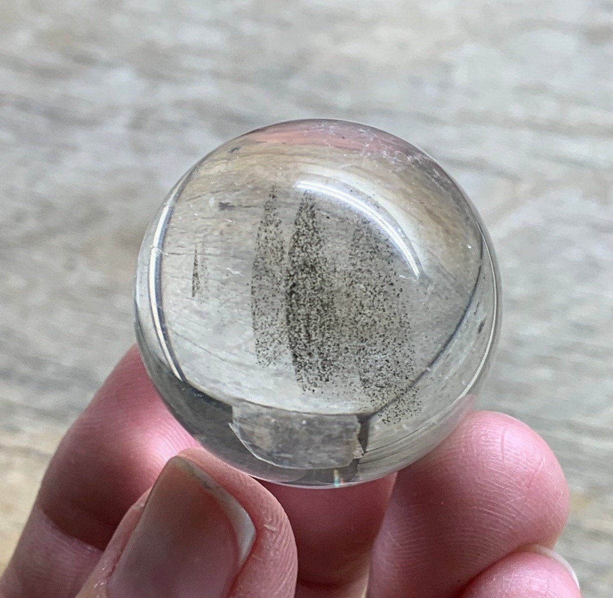 Phantom Chloride Quartz Sphere SPH-0532