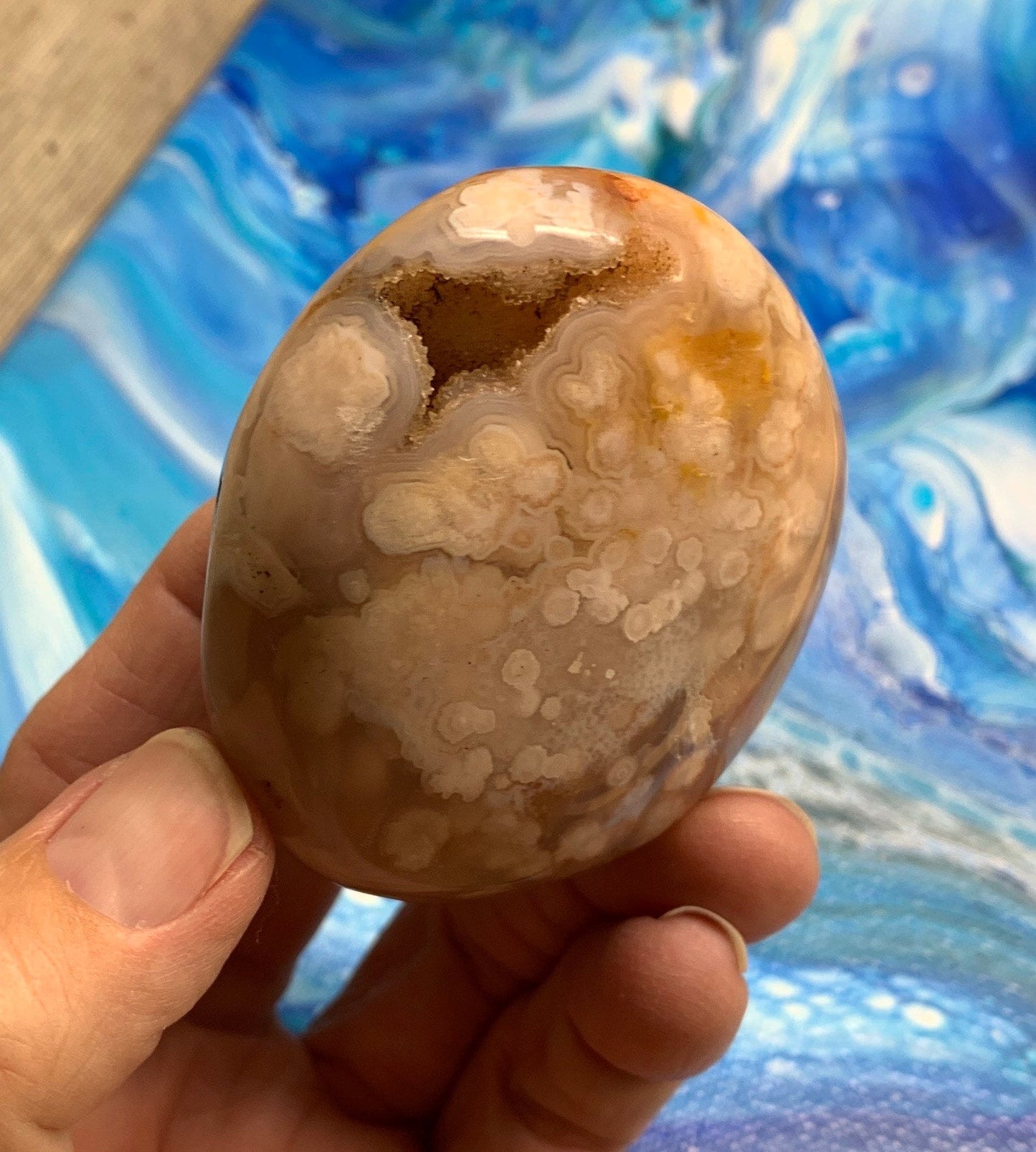 Flower Agate aka Cherry Blossom Agate PLM-0245