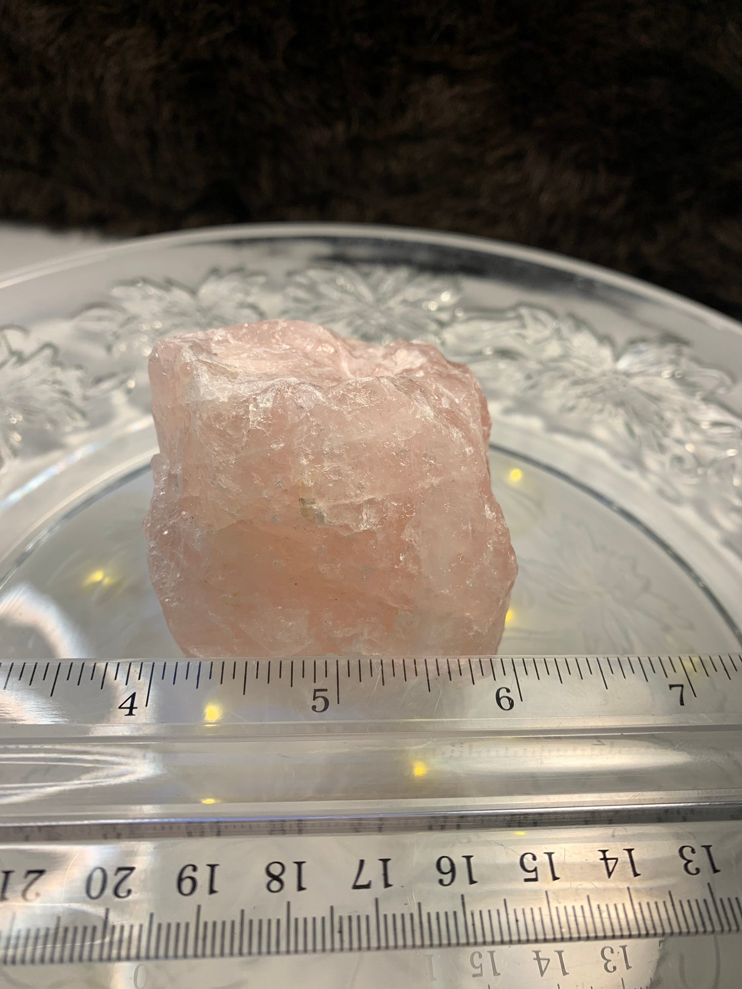 Rose Quartz Raw Stone, beautiful, large (Approx. 2" - 3" Long)  BIN-0547