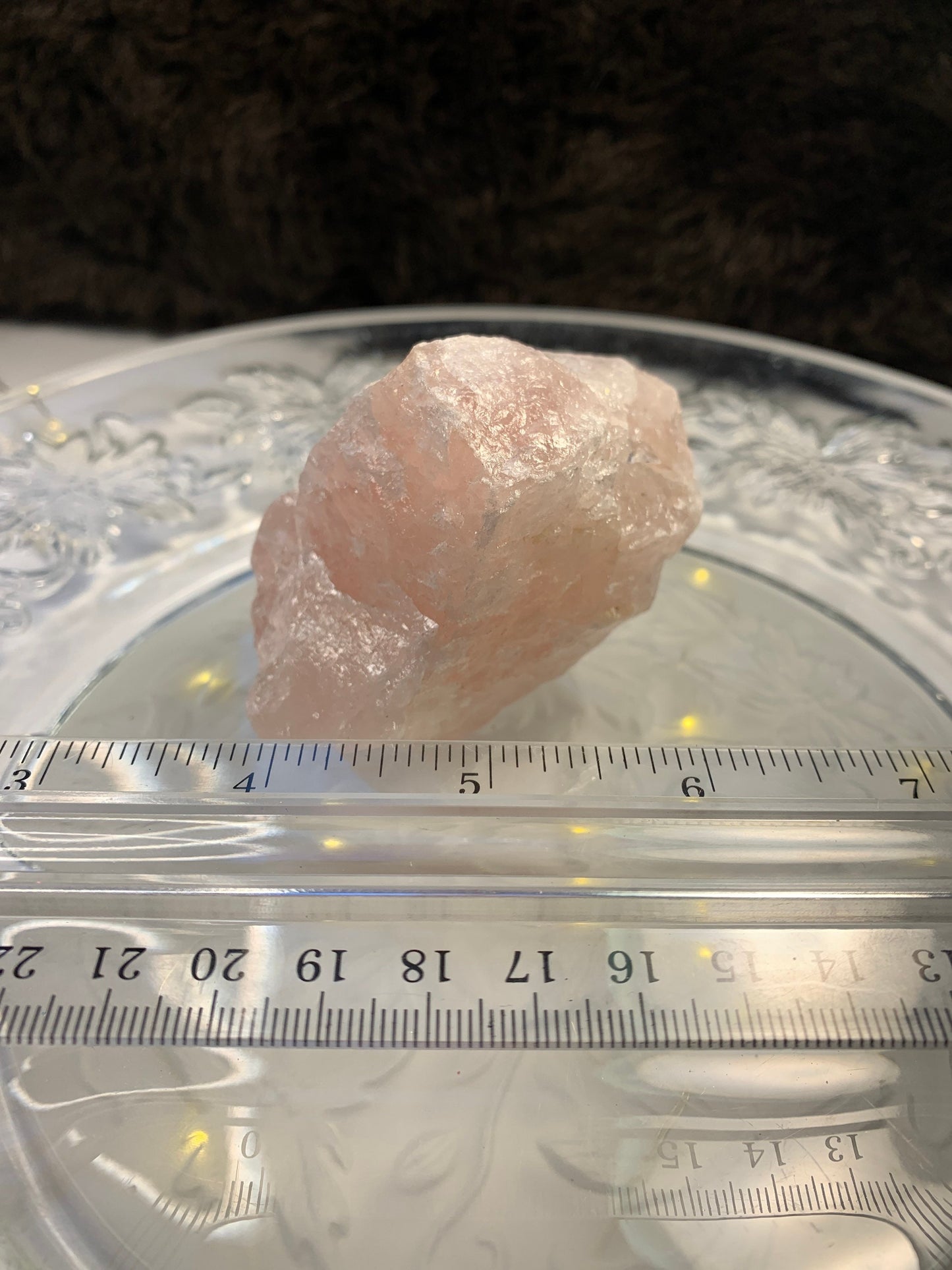 Rose Quartz Raw Stone, beautiful, large (Approx. 2" - 3" Long)  BIN-0547