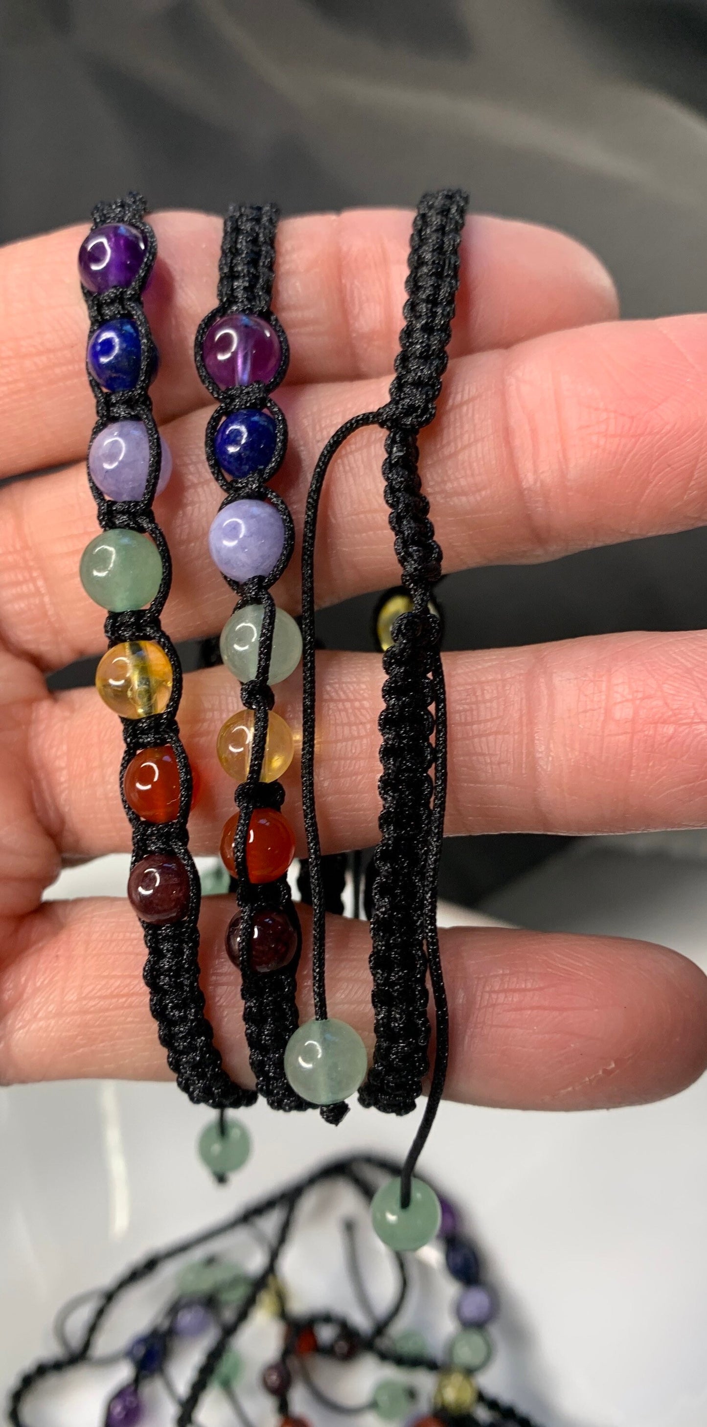 Adjustable Chakra Bracelet. 1069