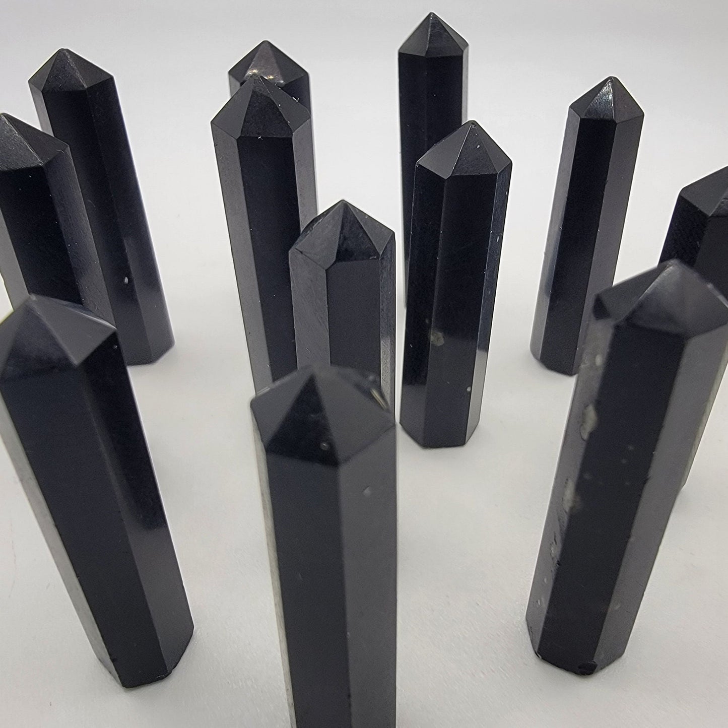 Black Obsidian Obelisk, Small 0922 (Approx. 1 3/8” - 1 5/8")