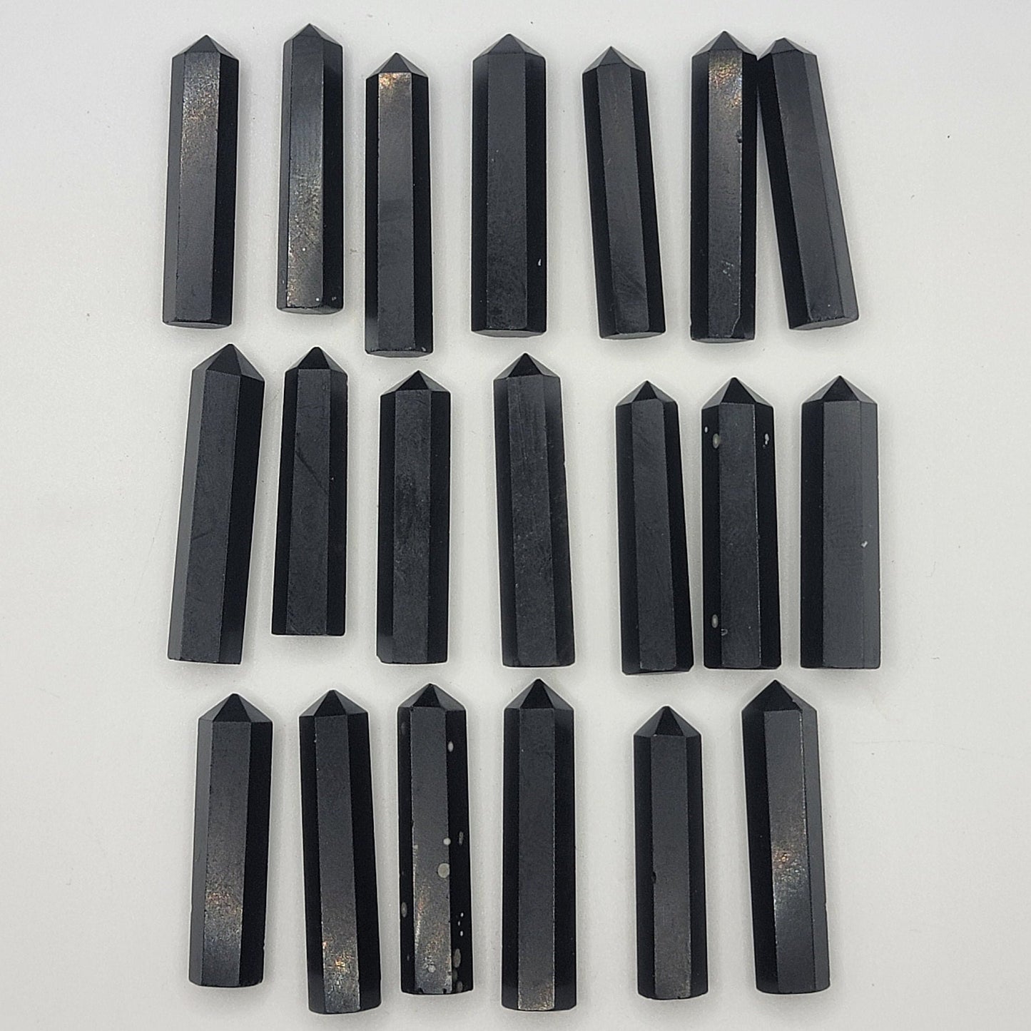 Black Obsidian Obelisk, Small 0922 (Approx. 1 3/8” - 1 5/8")