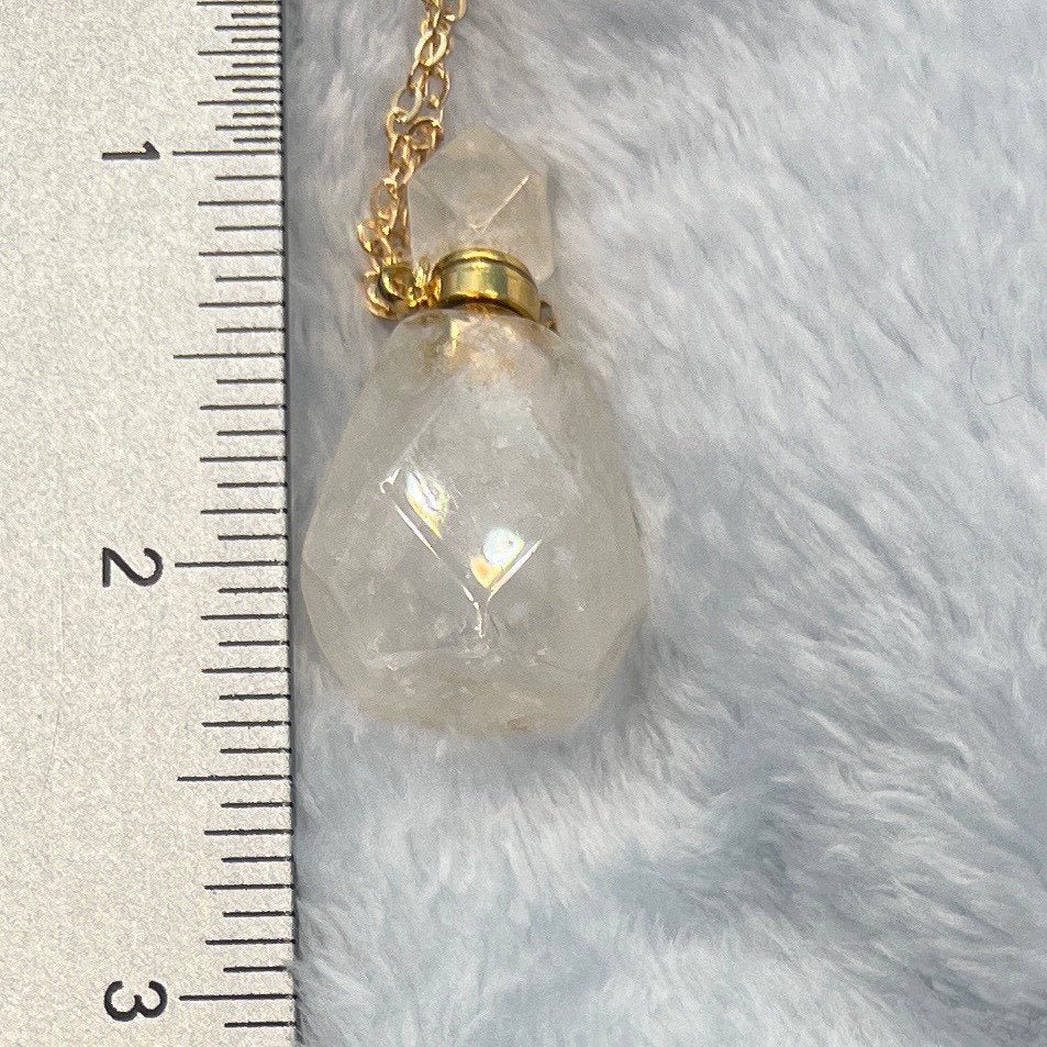 Clear Quartz Potion Bottle NCK-2655