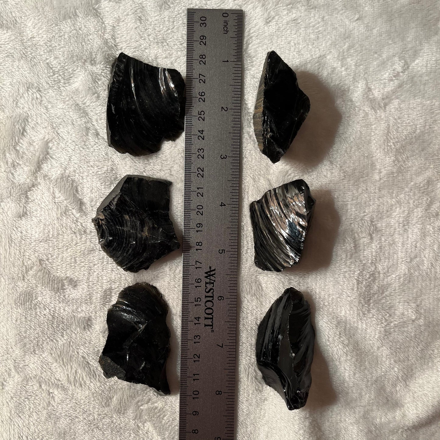 Obsidian Raw Stone, (Approx. 2”-3")  1299