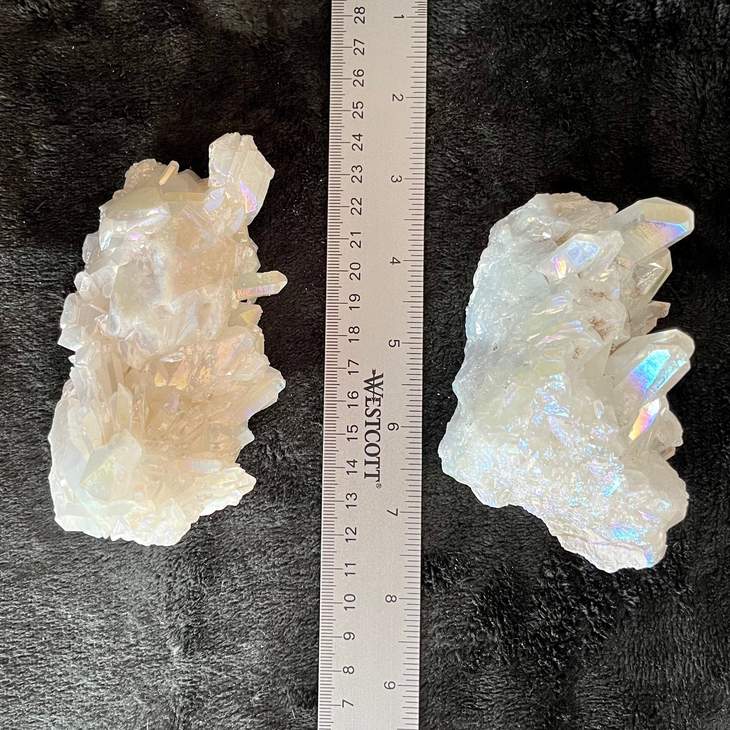 Angel Aura Quartz Cluster, 1 pound lot, WC-0023