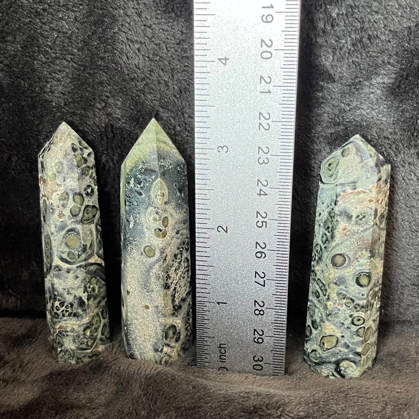 Kambaba (Crocodile) Jasper Obelisk, 1 pound, WO-0004