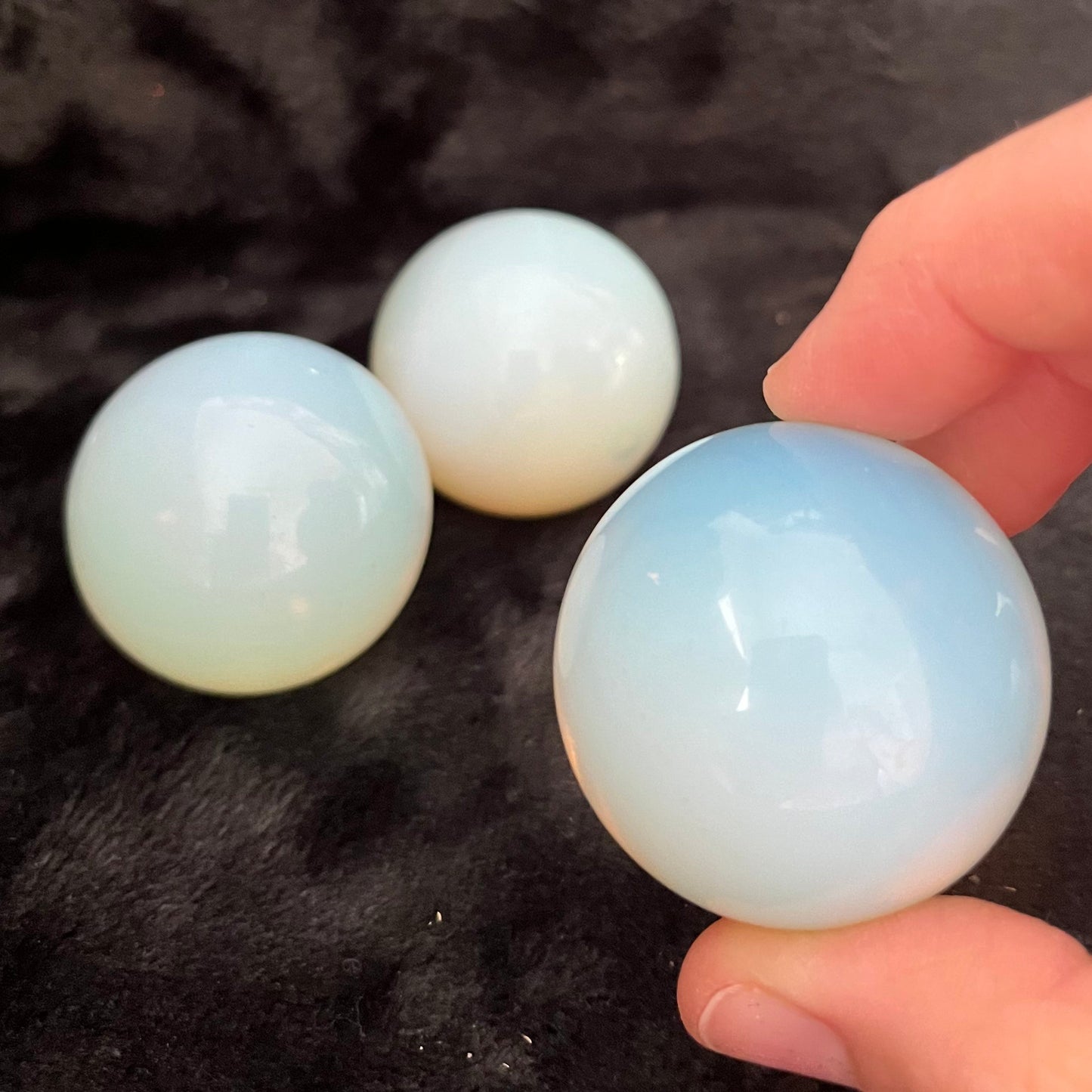 Opalite Spheres, 1 Pound Lot (Approx. 40mm) WB-0018