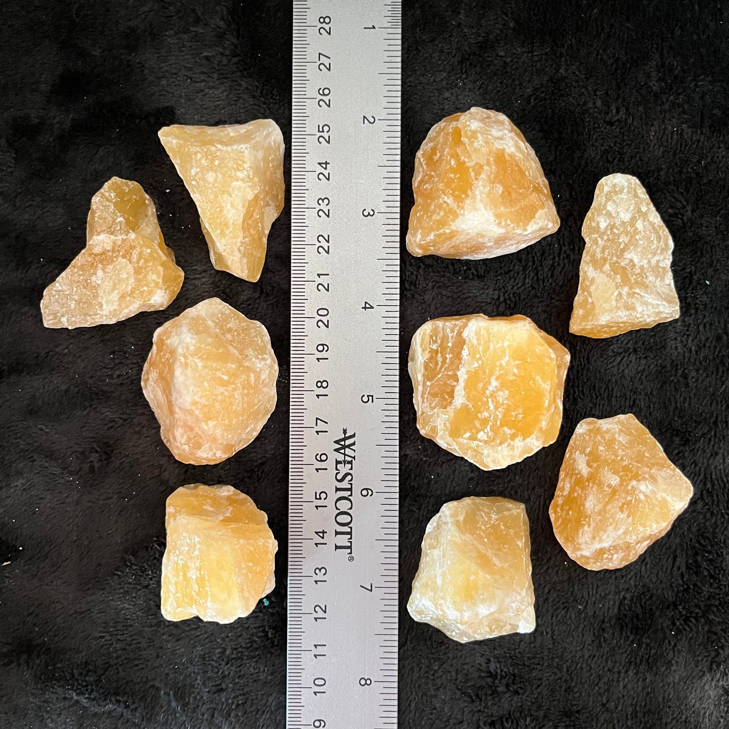 Orange Calcite Raw Chunk, 1 Pound WR-0018