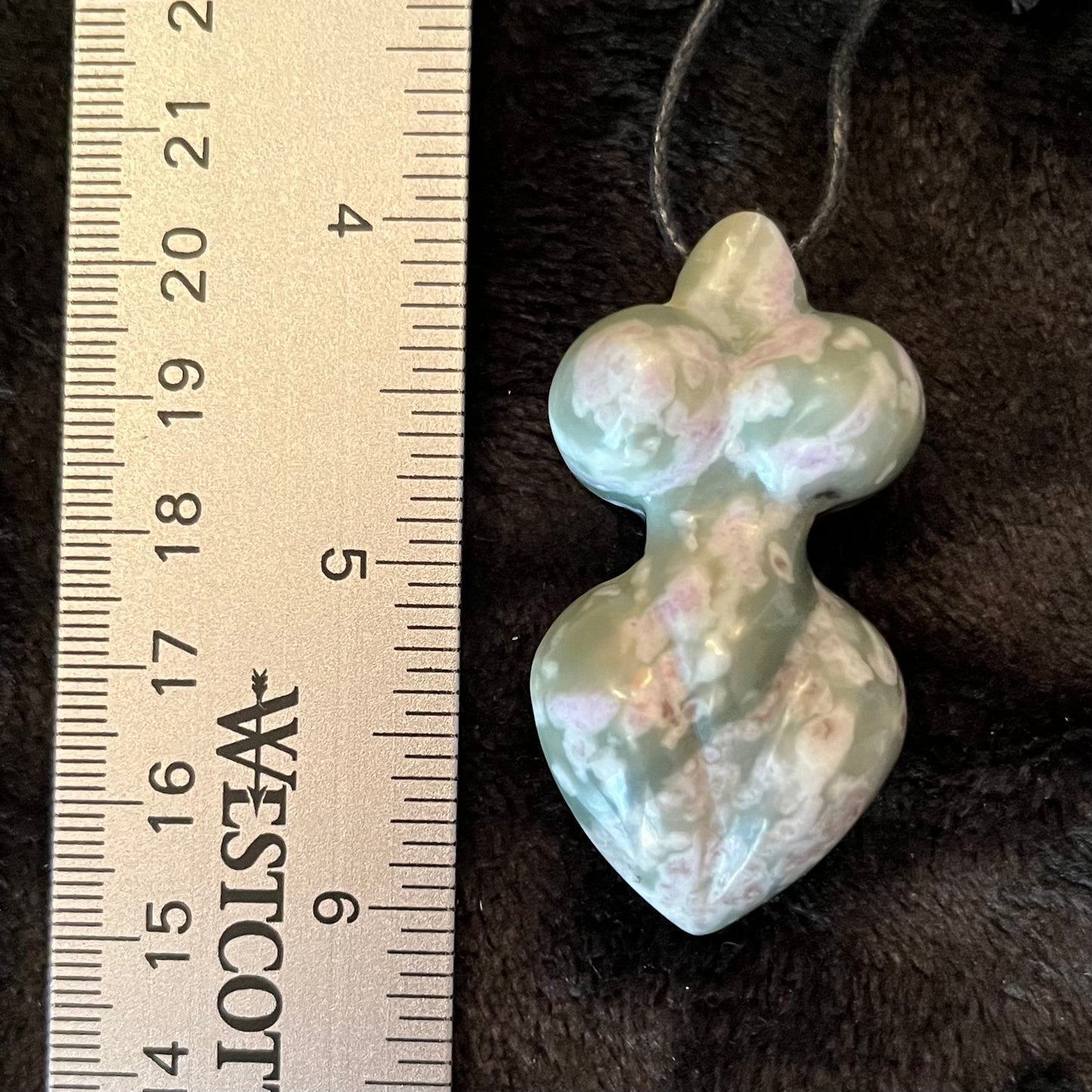 Peace Jade Goddess Necklace WN-0215