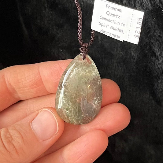 Phantom Quartz Necklace WN-0087