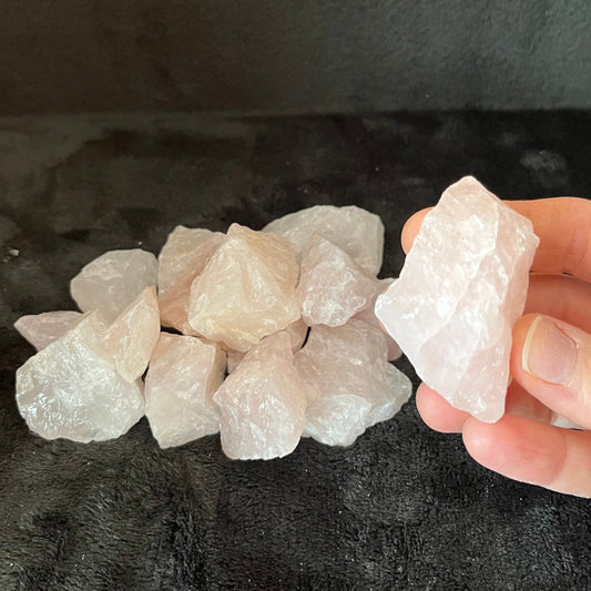 Rose Quartz Raw Chunk, 1 Pound WR-0011