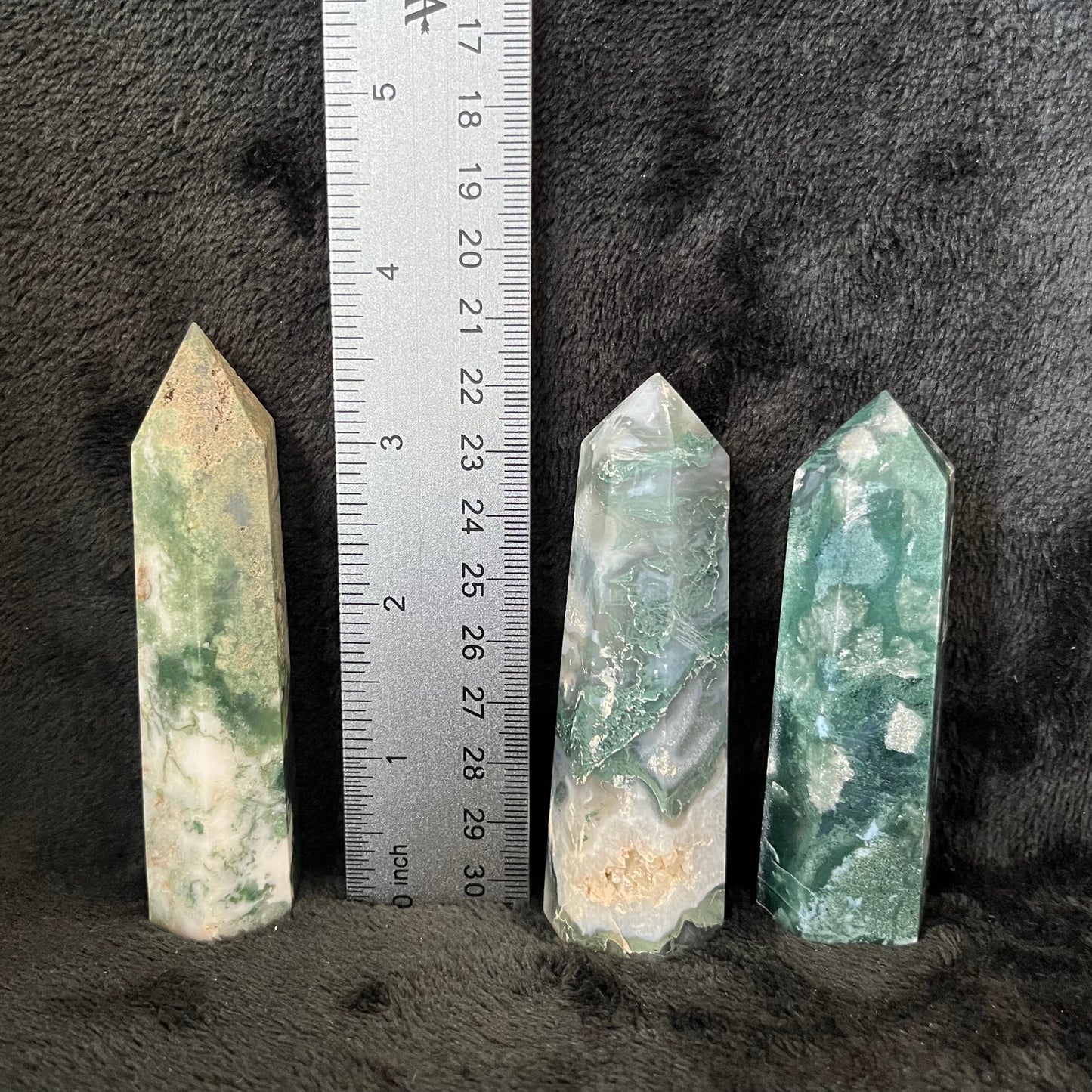 Tree Agate  Obelisk, 1 pound,  WO-0041