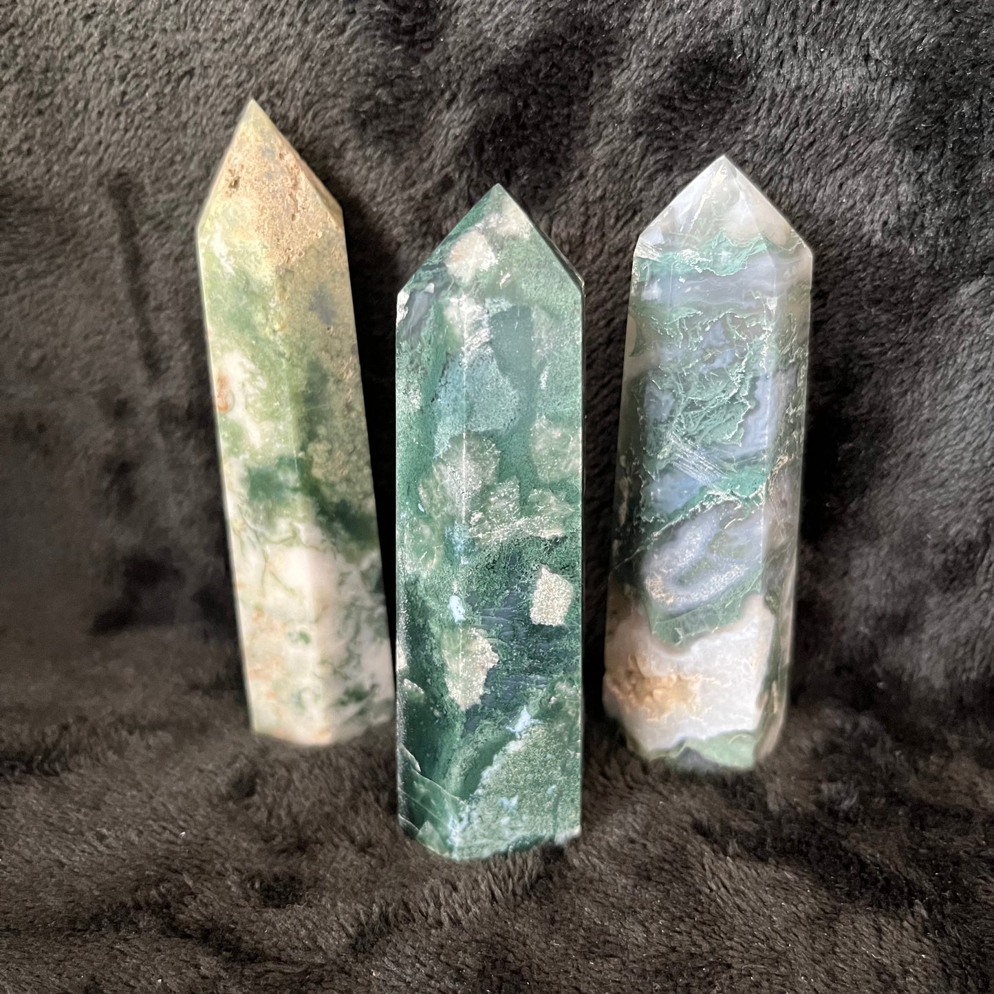 Tree Agate  Obelisk, 1 pound,  WO-0041