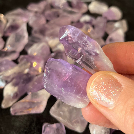 Amethyst Tumbled Stone (Approx. 3/4” - 1”) 0723