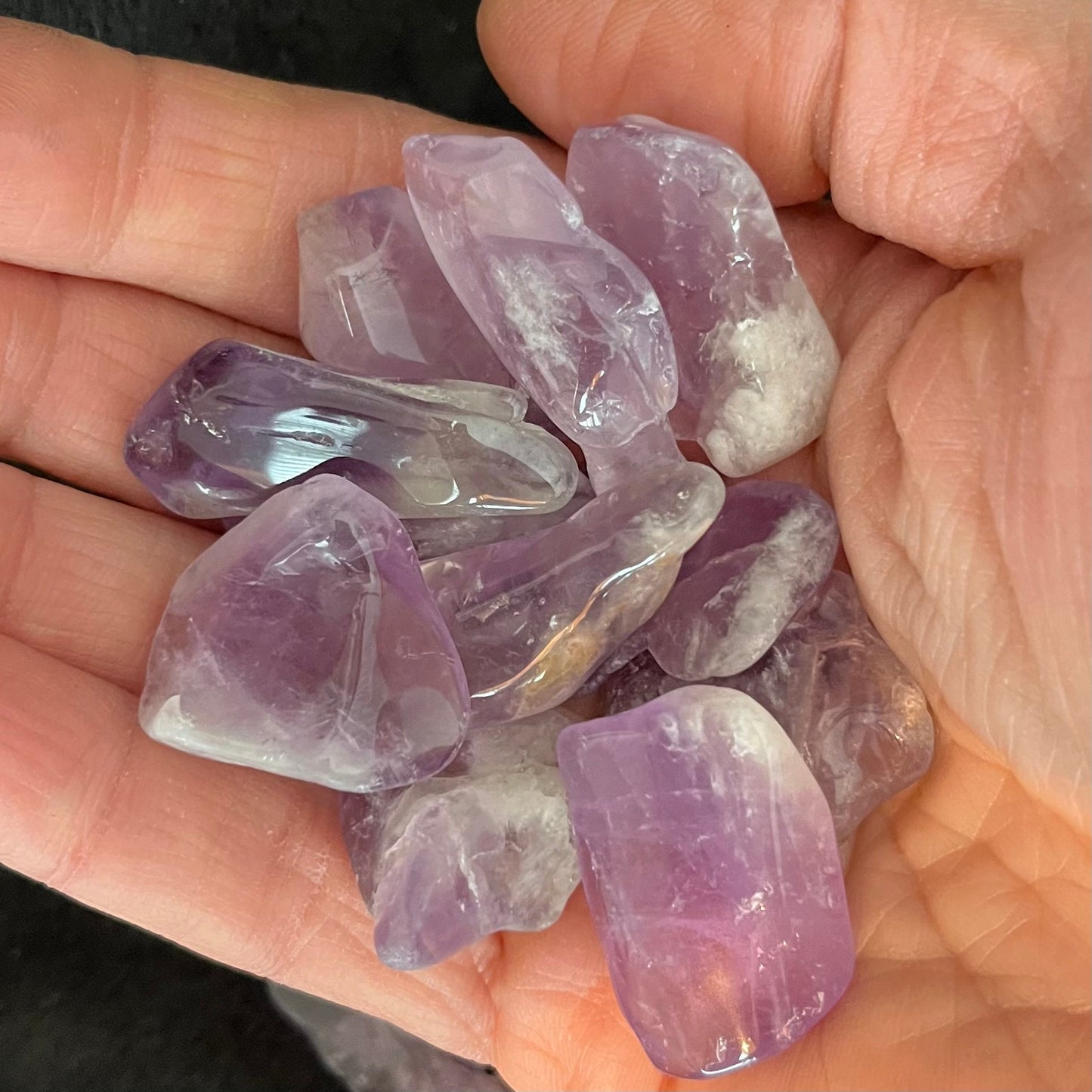 Amethyst Tumbled Stone (Approx. 3/4” - 1”) 0723