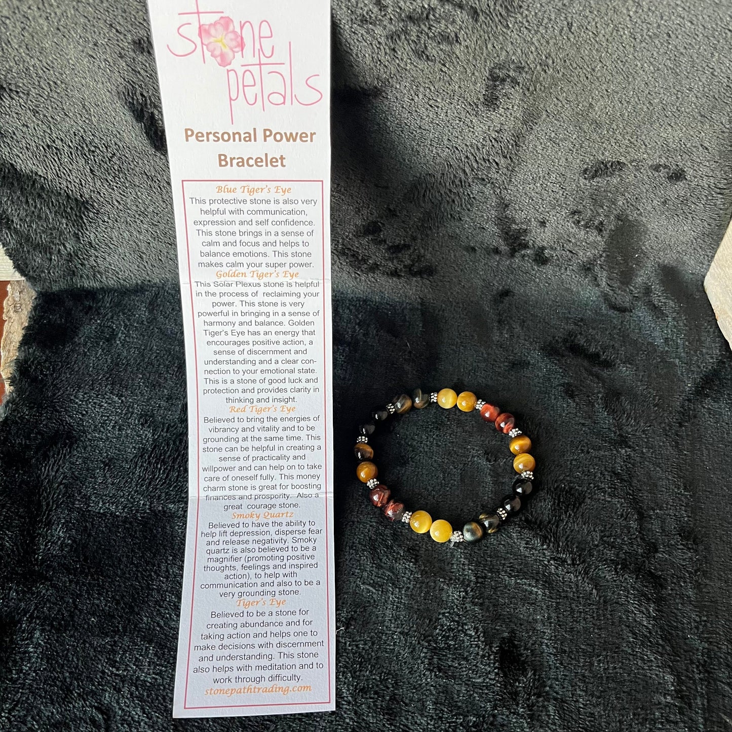 Personal Power Bracelet, Handmade BRC-0065