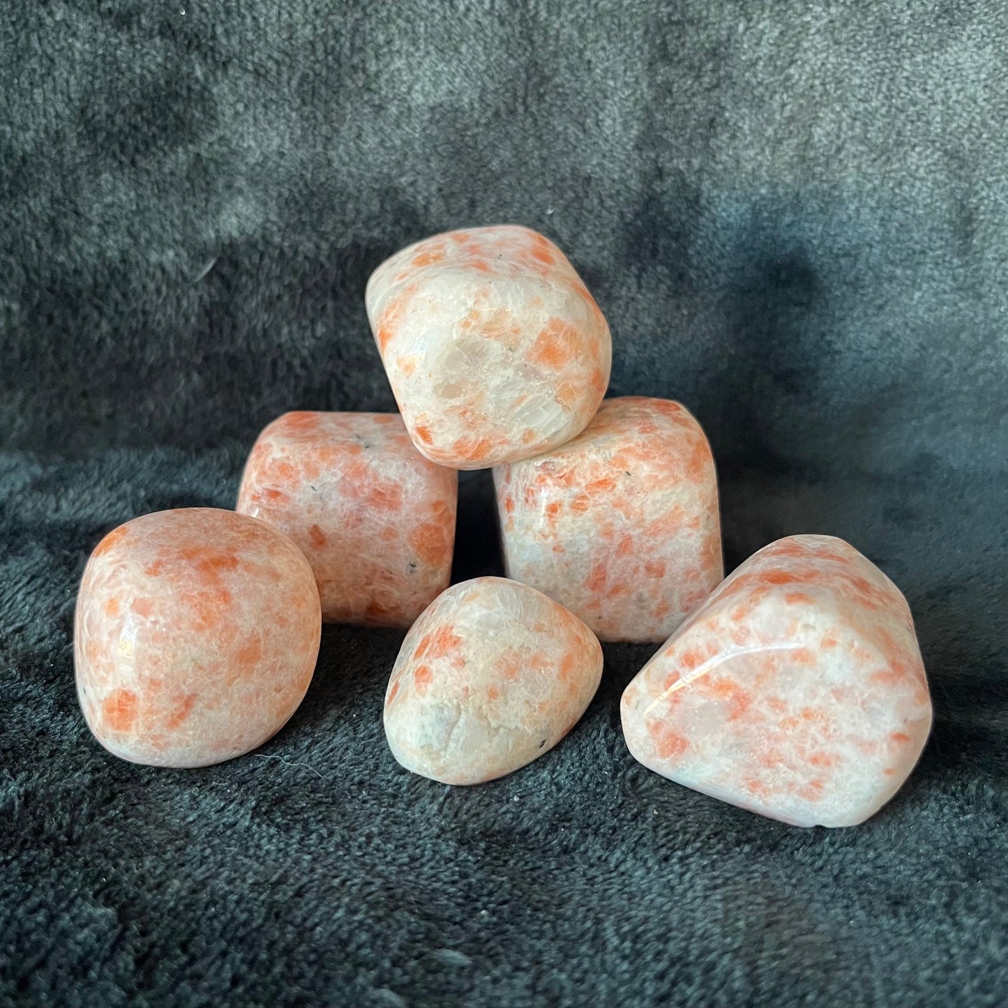 Sunstone  Large Tumbled Stone, 1 Pound (Approx. 1 1/2 - 1 3/4") WT-0139-B