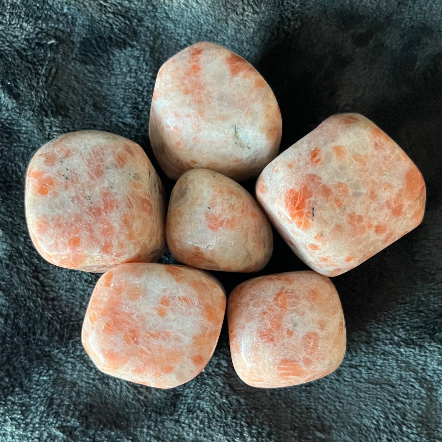 Sunstone  Large Tumbled Stone, 1 Pound (Approx. 1 1/2 - 1 3/4") WT-0139-B