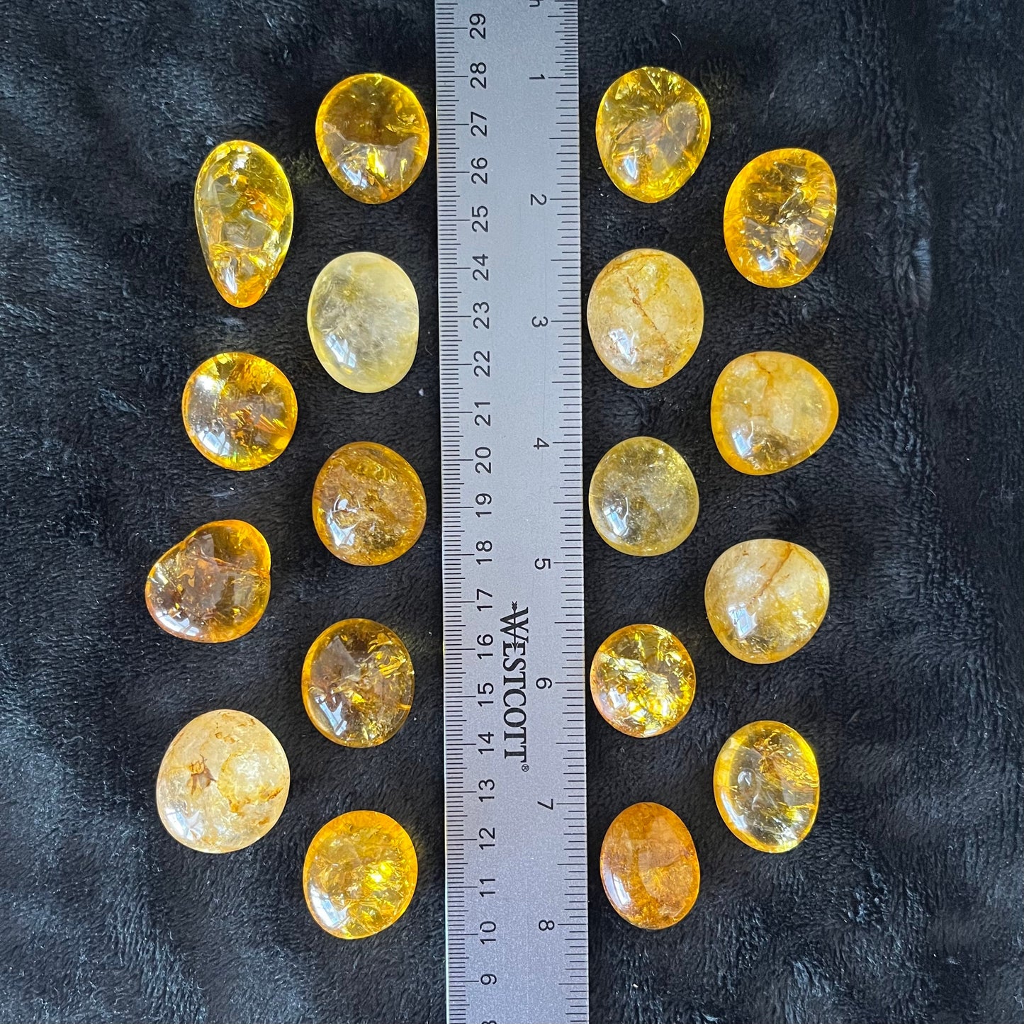 Brazilian Citrine (Approx. 7/8” -1 1/4”) 1542