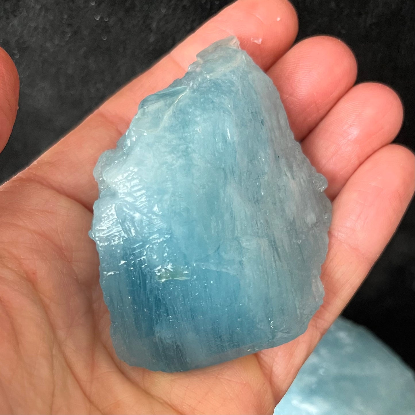 Aquamarine Raw Stone (Approx. 2 1/2” - 3”) 1238