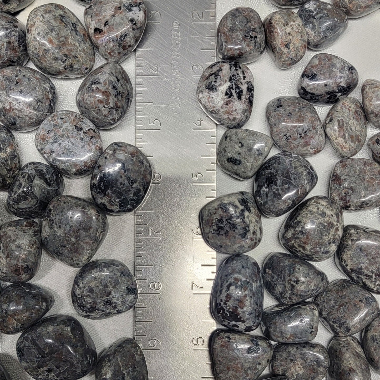 Yooperlite (Fireworks Stone) Tumbled Stone 1 pound bag (Approx. 1" - 1 1/2" ea.) Wholesale WT-0148