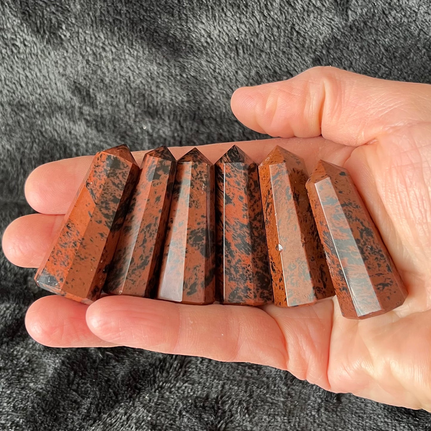 Mahogany Obsidian Small Obelisk (Approx. 1 1/2” - 2”) 1715