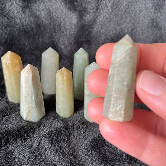 Green Aventurine Small Obelisk (Approx. 1 1/2” - 2”)1718