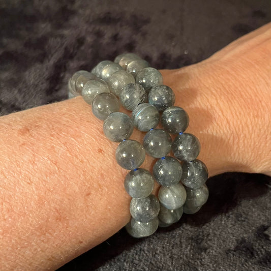 Labradorite 8mm Bracelet BRC-0108