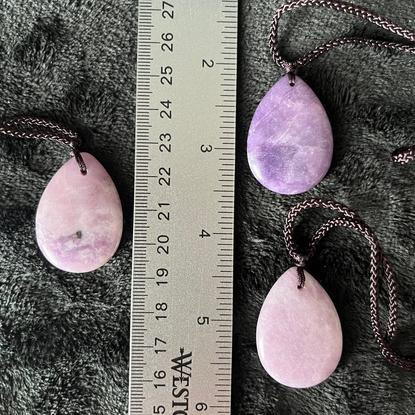 Lepidolite Teardrop Necklace NCK-3013