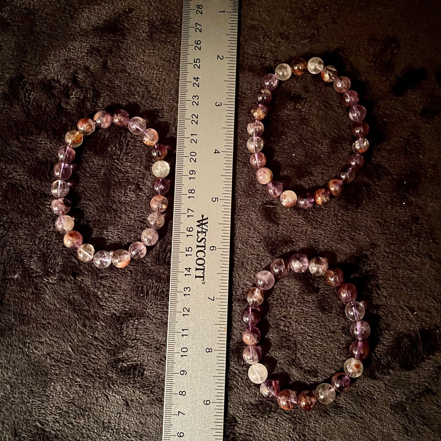 Super 7 Stone 8mm Bracelet BRC-0134