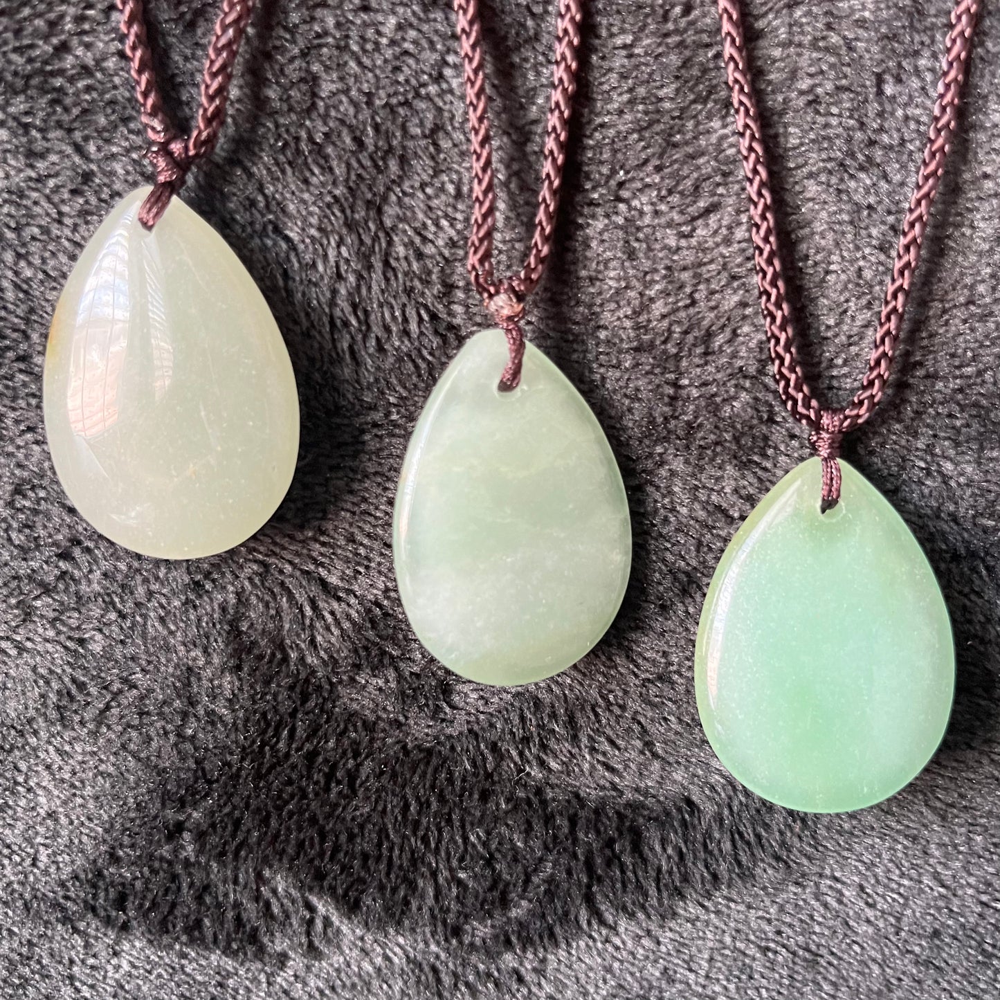 Green Aventurine Teardrop Necklace NCK-3019