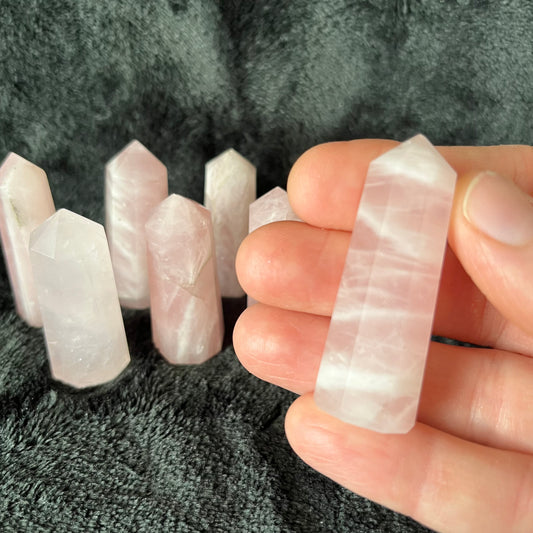 Rose Quartz Small Obelisk (Approx. 1 1/2” - 2”) 1721