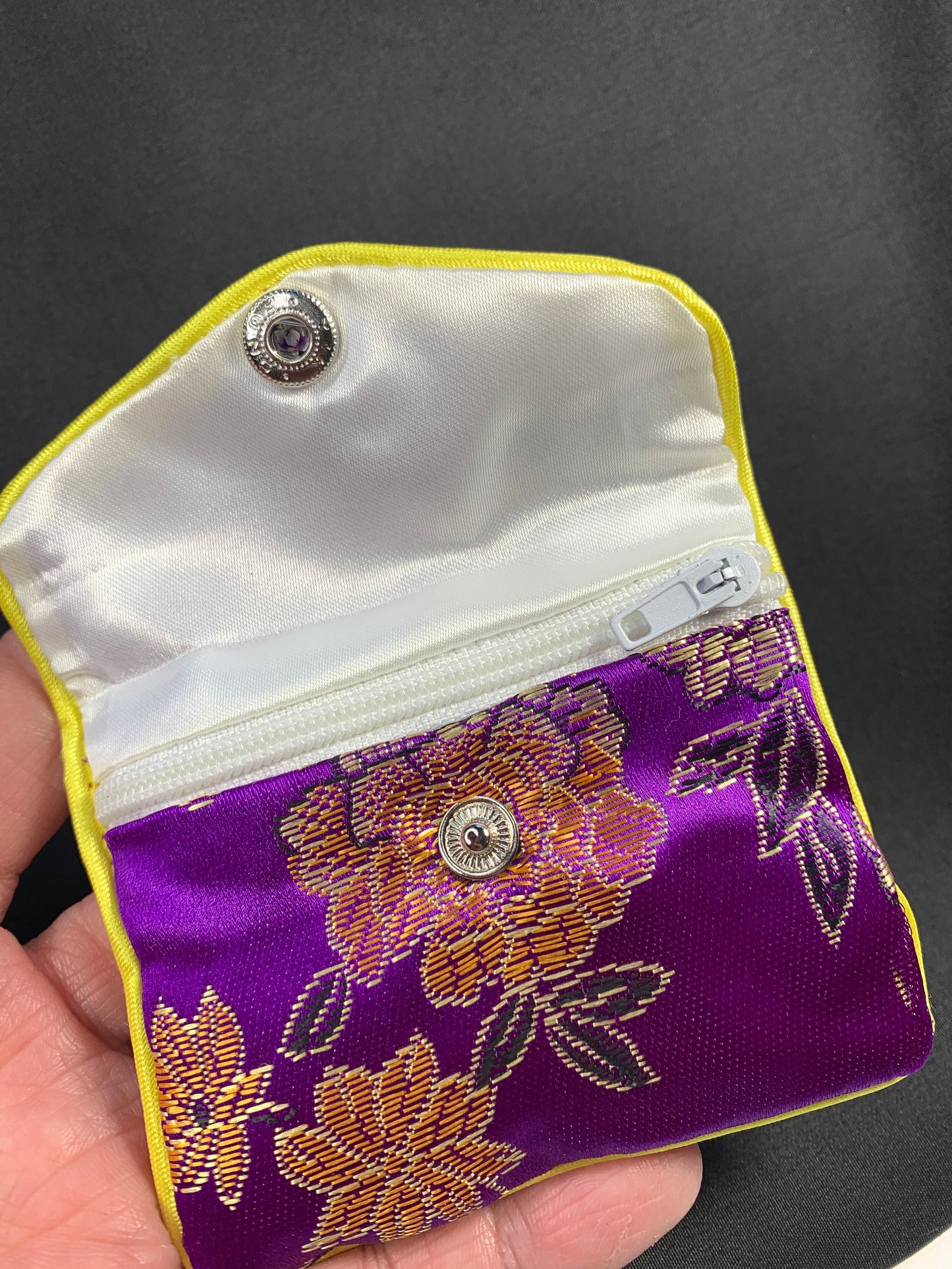Stylish Purple Snap Bag. BAG-0004