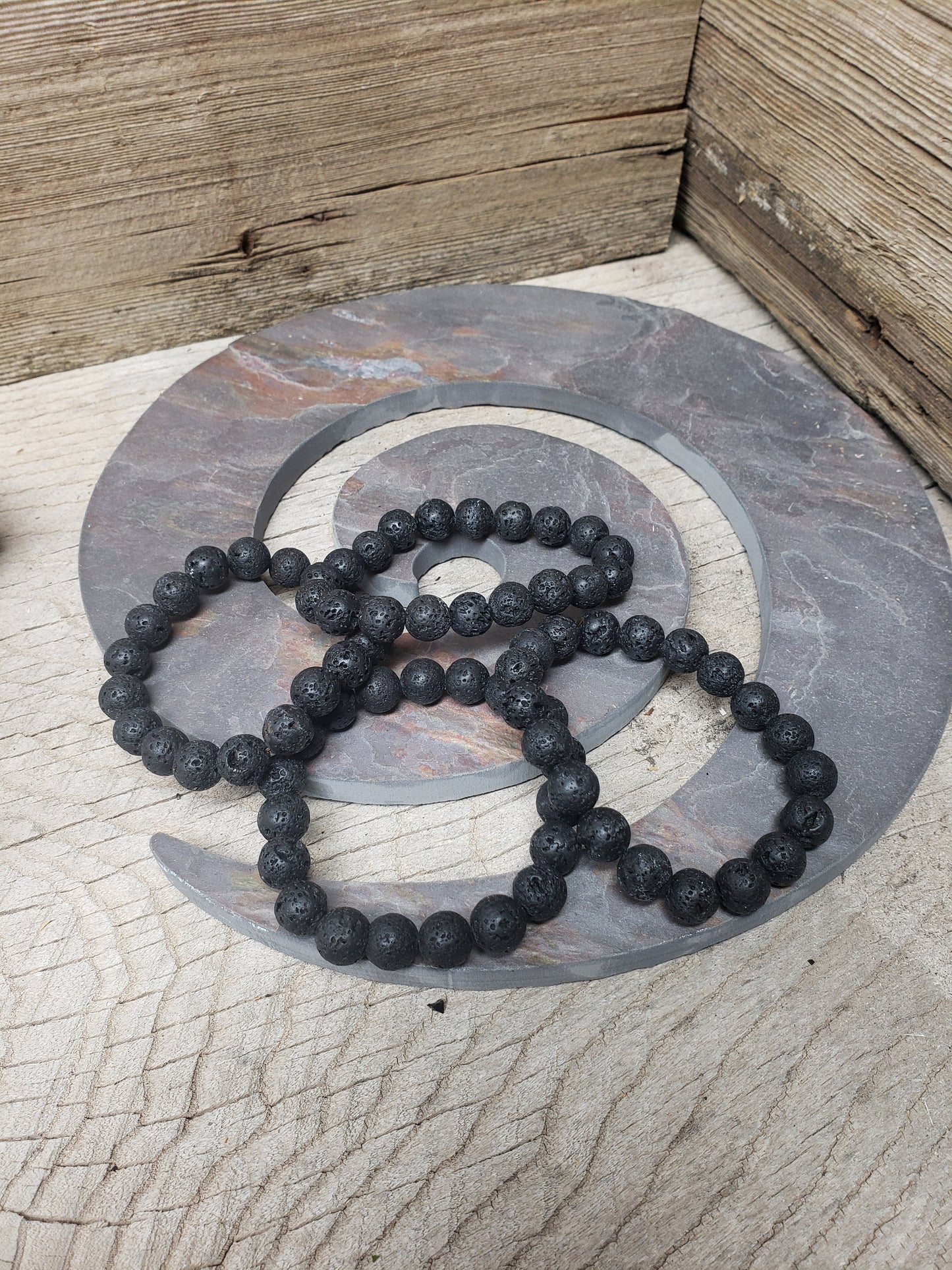 10 mm Lava Bracelet. 1195