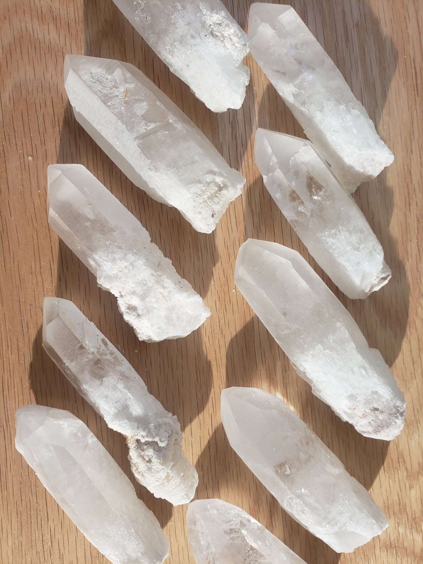 Candle Quartz Crystal (Approx 3" long) 0255