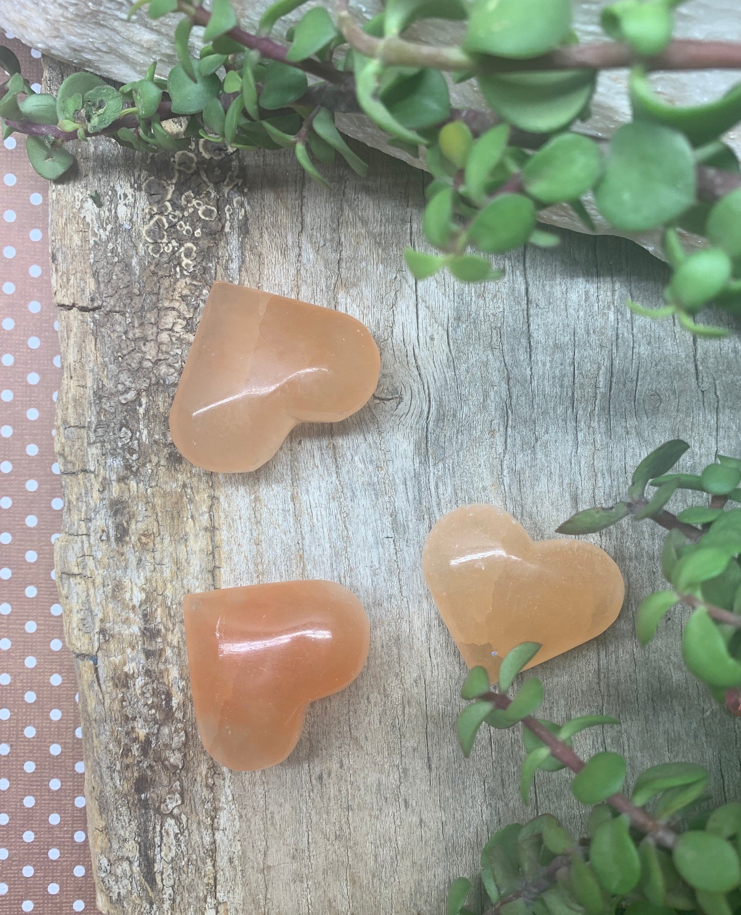 Pink Selenite Heart,  (Approx 1 3/4”)for Crown Chakra, Crystal Heart, Supply for Crystal Grid, for Cleansing 0509