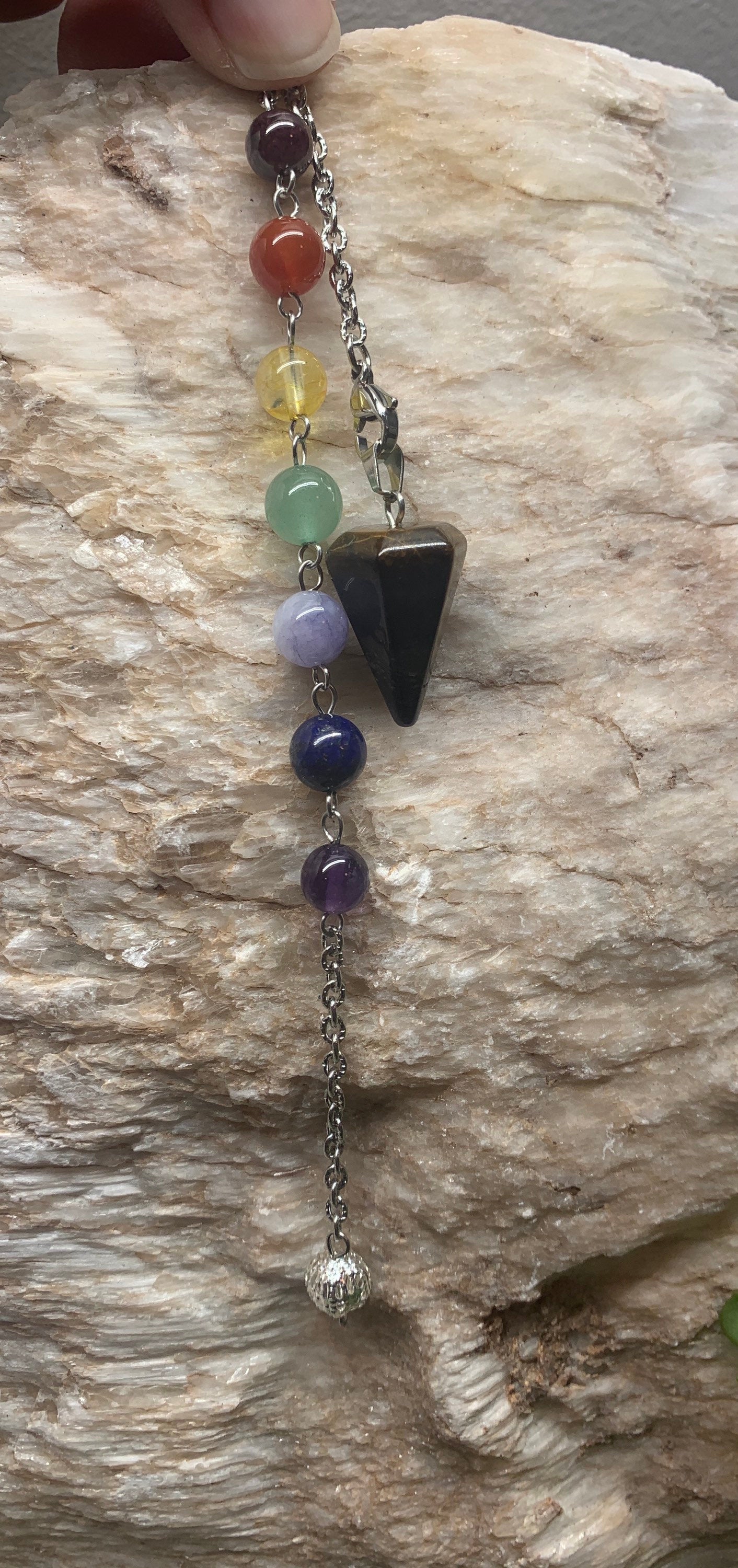 Tigers Eye Pendulum PND-0042